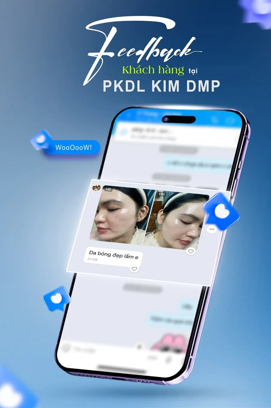 Phản hồi của khách hàng gửi về Kim DMP